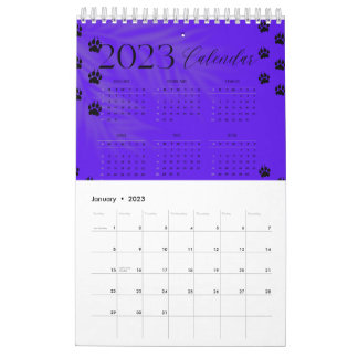 Calendrier annuel 2023
