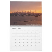 Calendrier annuel de Melbourne 2021 (Jan 2026)