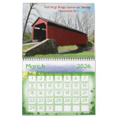 Calendrier annuel des ponts couverts du Nord-Est (Mar 2026)