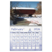 Calendrier annuel des ponts couverts du Nord-Est (Feb 2026)