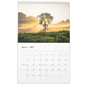 Calendrier annuel personnalisé (Mar 2027)