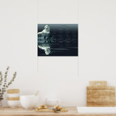 Calendrier annuel Poster White Wolf, Affiche de va (Cuisine)