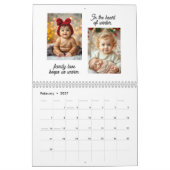 Calendrier Another Year to Write One Chapter at a Time (Feb 2027)