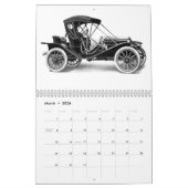 Calendrier Antique Automobiles - 1910 Classic Auto Designs (Mar 2026)
