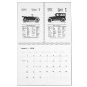 Calendrier Antique Automobliles 1920 Classics - Classic Auto (Mar 2026)