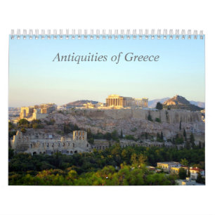 Calendrier Antiquités grecques