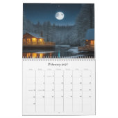 Calendrier *~* AP49 Cottages Rustiques Journal Cabine Artisti (Feb 2027)