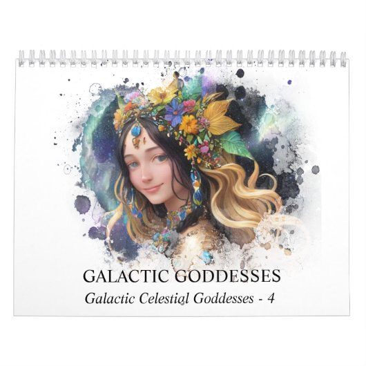 Calendrier *~* AP58 Galactique Femmes Imaginaire Planètes cos (Protection)