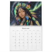 Calendrier *~* AP58 Galactique Femmes Imaginaire Planètes cos (Mar 2026)