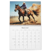 Calendrier *~* AP59 Western Cowboy Horse Rodeo (Mar 2027)