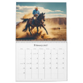 Calendrier *~* AP59 Western Cowboy Horse Rodeo (Feb 2027)