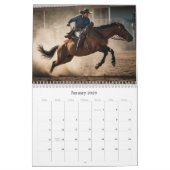Calendrier *~* AP59 Wild West Cowboy Horse Rodeo (Jan 2026)