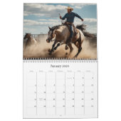 Calendrier *~* AP59 Wild West Cowboy Horse Rodeo 4 (Jan 2026)