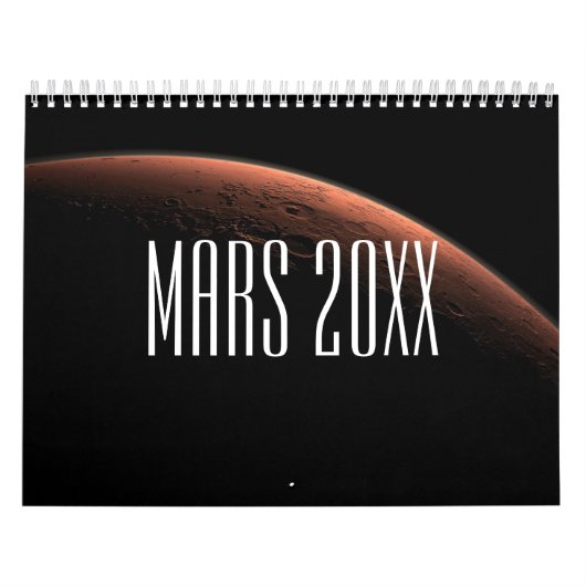 Calendrier Appareils spatiaux Mars et Mars (Protection)