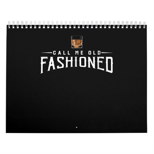 Calendrier Appelez-moi un vieux whisky (Protection)