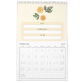 Calendrier Aquarelle (Feb 2027)