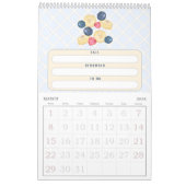 Calendrier Aquarelle (Mar 2026)