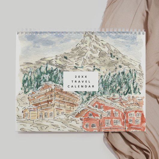 Calendrier Aquarelle