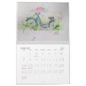 Calendrier Aquarelle 2021 (Feb 2027)