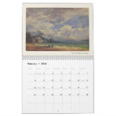 Calendrier Aquarelle américaine William Henry Holmes (Feb 2026)