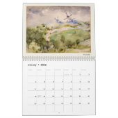 Calendrier Aquarelle américaine William Henry Holmes (Jan 2026)