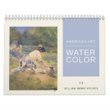 Aquarelle américaine William Henry Holmes