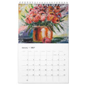 Calendrier Aquarelle - Belles saisons (Jan 2027)