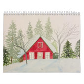 Calendrier Aquarelle de conception saisonnière (Protection)