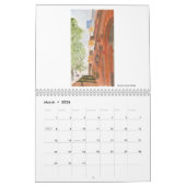 Calendrier Aquarelle de scènes de New York (Mar 2026)