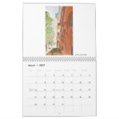Calendrier Aquarelle de scènes de New York (Mar 2027)
