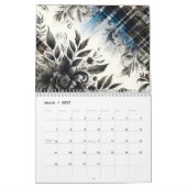 Calendrier Aquarelle moderne unique Art Abstrait 2026 (Mar 2027)