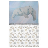 Calendrier Aquarelle Océan Mammifères marins (Feb 2026)