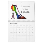 Calendrier Aquarelle Peintures de Nan's (Feb 2027)