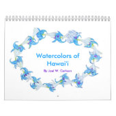 Calendrier Aquarelles d'Hawaï (Protection)
