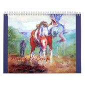 Calendrier Aquarelles occidentales (Protection)