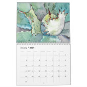 Calendrier Aquarelles succulentes Debra 2019 Lee Baldwin (Jan 2027)