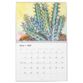 Calendrier Aquarelles succulentes par Debra Lee Baldwin (Mar 2027)