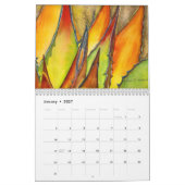 Calendrier Aquarelles succulentes par Debra Lee Baldwin (Jan 2027)