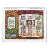 Calendrier Aquarelles Vitrines Grand (Protection)