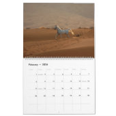 Calendrier Arabe 2019 de cheval (Feb 2026)