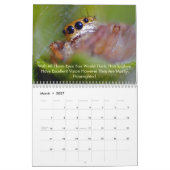 Calendrier Arachnids (Mar 2027)