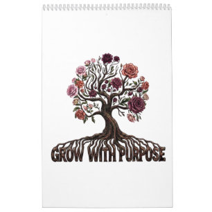 Calendrier Arborescent Floral « Grandir avec un bu