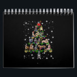 Calendrier Arbre De Noël Pitbull Couvert D'Une Lampe De Feu<br><div class="desc">Arbre De Noël Pitbull Couvert D'Une Lampe De Feu</div>