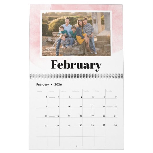 Calendrier Arbres à feuillage persistant Créez votre propre p (Feb 2026)