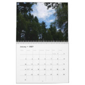 Calendrier Arbres de 12 mois (Jan 2027)