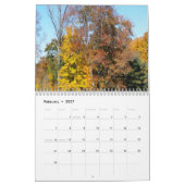 Calendrier Arbres de 12 mois (Feb 2027)