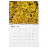 Calendrier Arc-en-ciel 2014 des fleurs (Feb 2027)