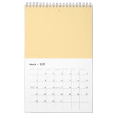 calendrier arc-en-ciel marshmallow (Mar 2027)