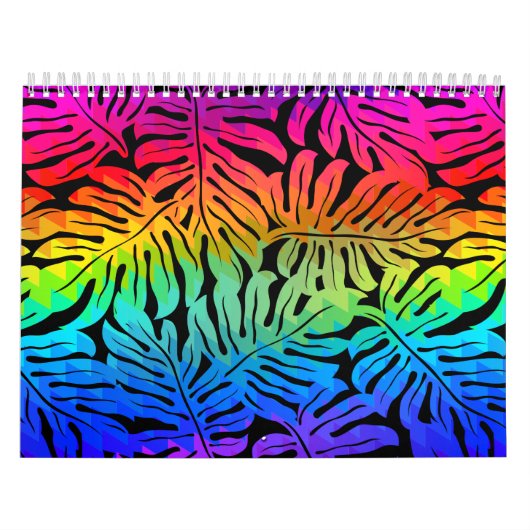 Calendrier Arc-en-ciel tropical (Protection)