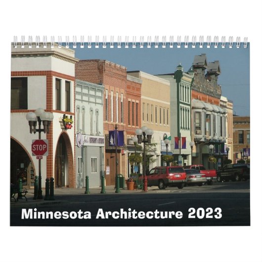 Calendrier architectural du Minnesota - 2023 (Protection)